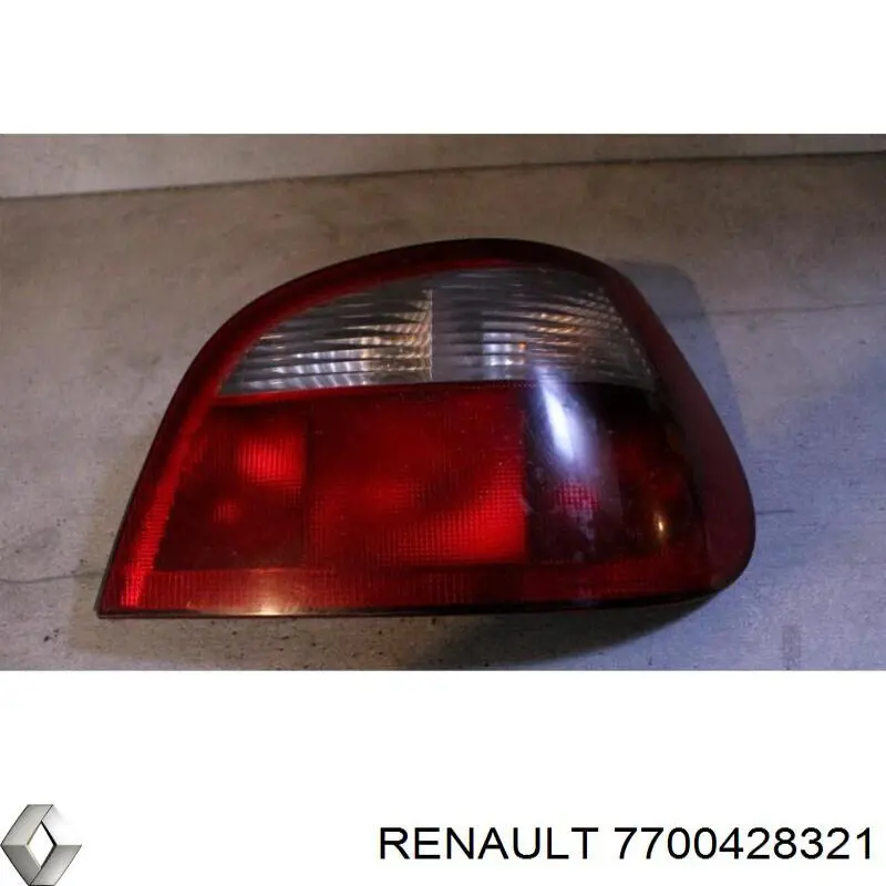 Фонарь задний правый 7700428321 Renault (RVI)