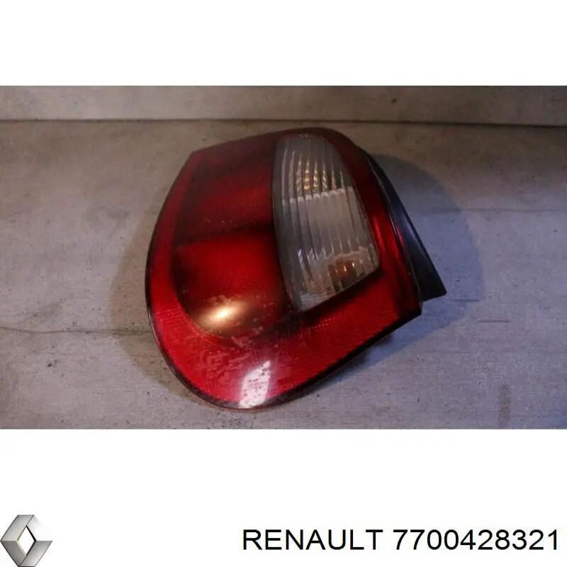 Фонарь задний правый Renault (RVI) 7700428321 цена, от 30.41 USD