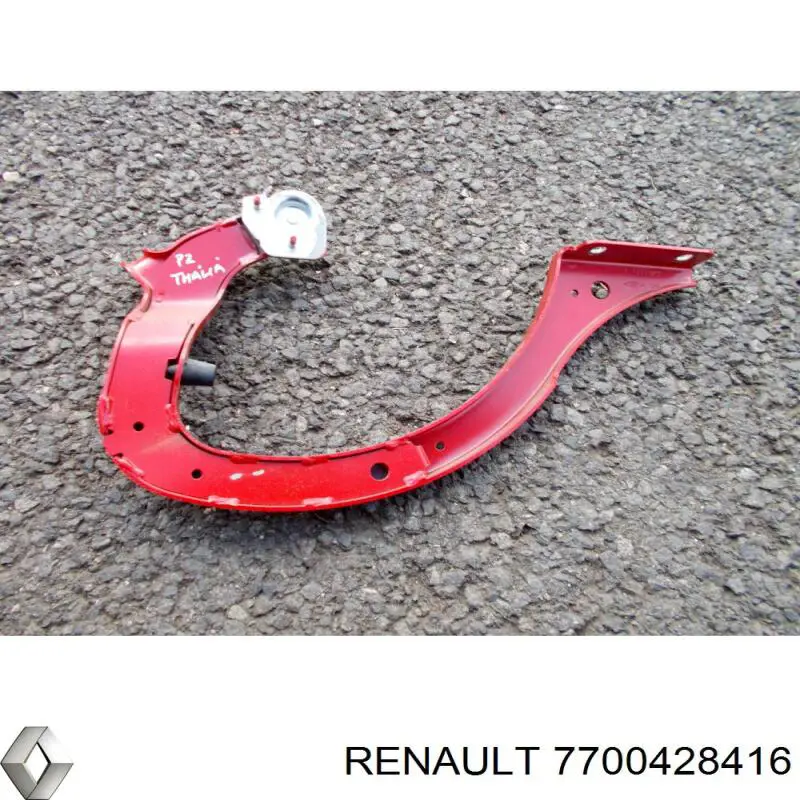 Gozno de tampa de porta-malas para Renault Clio (LU)