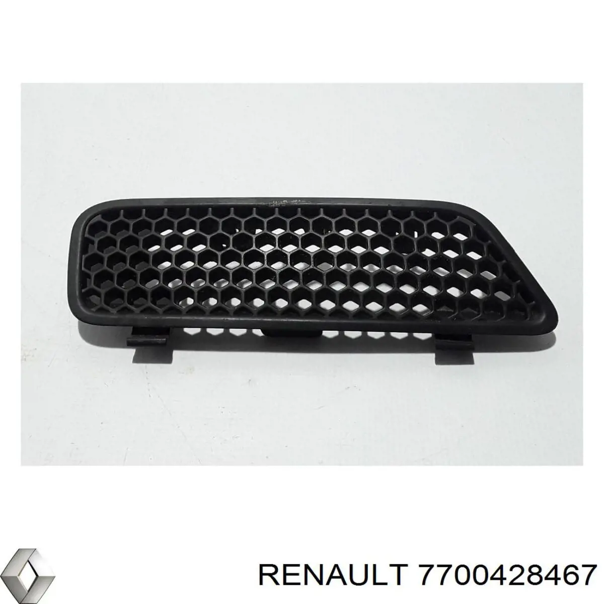 Решетка радиатора правая Renault (RVI) 7700428467 цена, от 7.91 USD