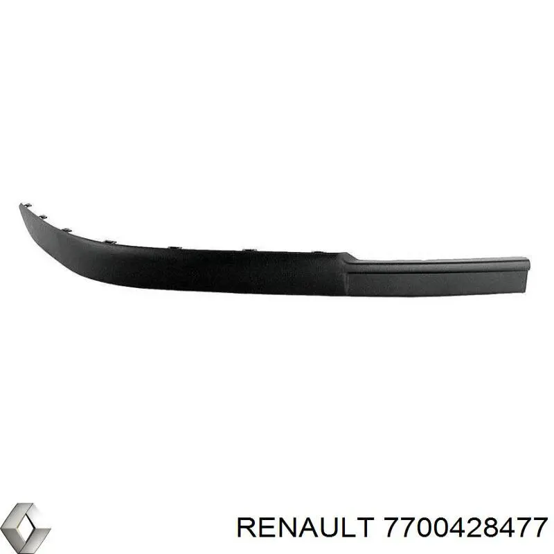 7700428477 Renault (RVI) Молдинг бампера переднего правый