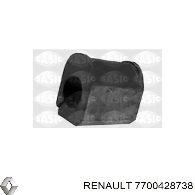 Втулка стабилизатора переднего внутренняя Renault (RVI) 7700428738 цена, от 3.26 USD