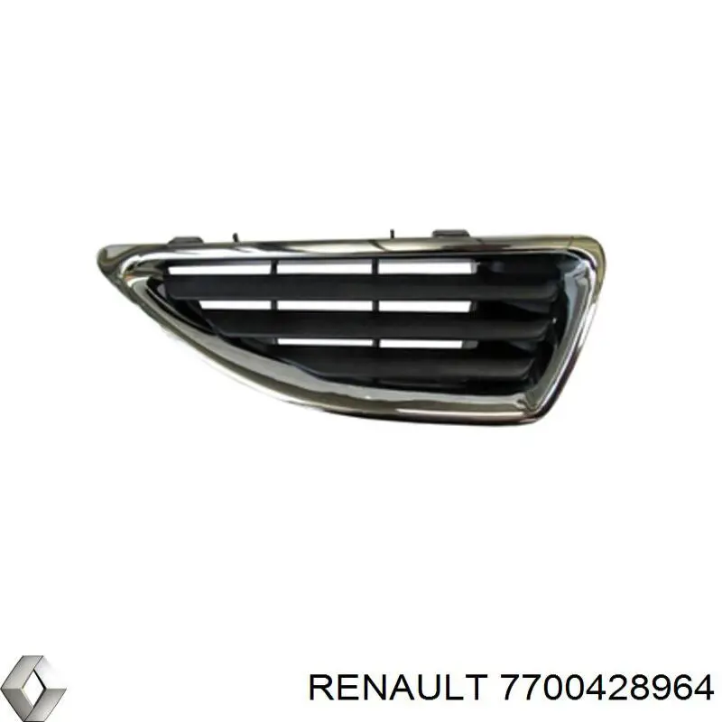 7700428964 Renault (RVI) Решетка радиатора правая