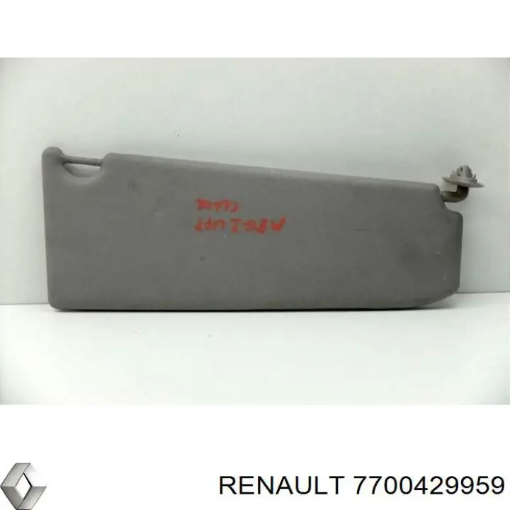 Козырек солнцезащитный автомобиля Renault (RVI) 7700429959 цена, от 6.33 USD