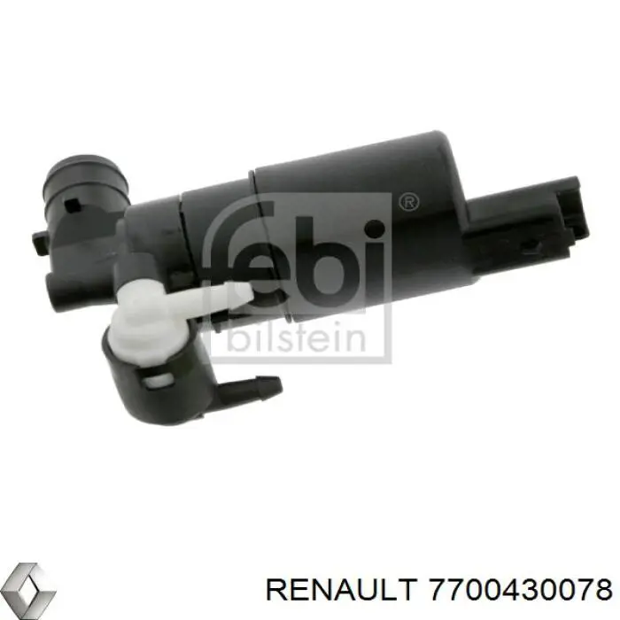 7700430078 Renault (RVI) насос-мотор омывателя стекла переднего