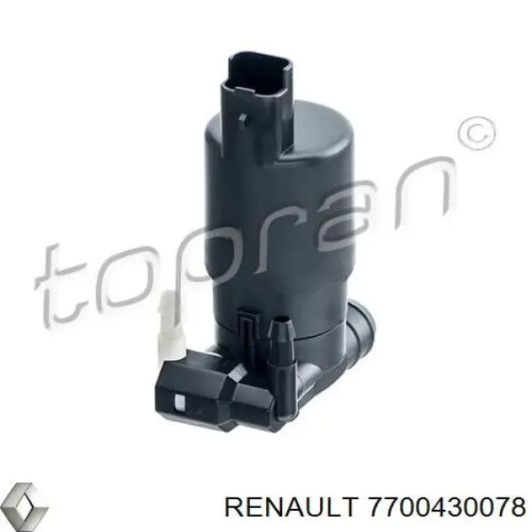 Двигатель омывателя лобового стекла Renault (RVI) 7700430078 цена, от 3.75 USD