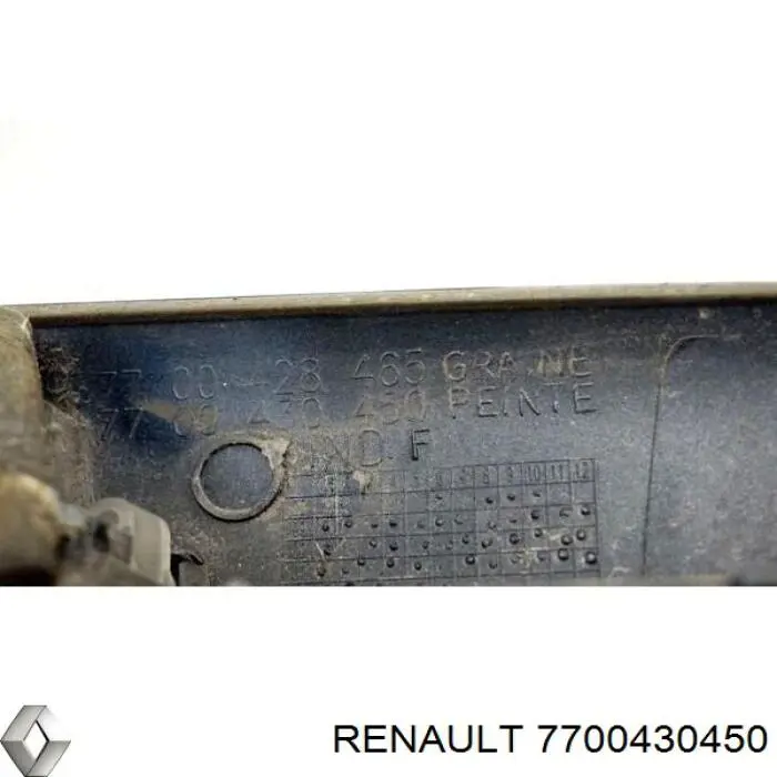 Фонарь подсветки заднего номера Renault (RVI) 7700430450 цена, от 31.67 USD