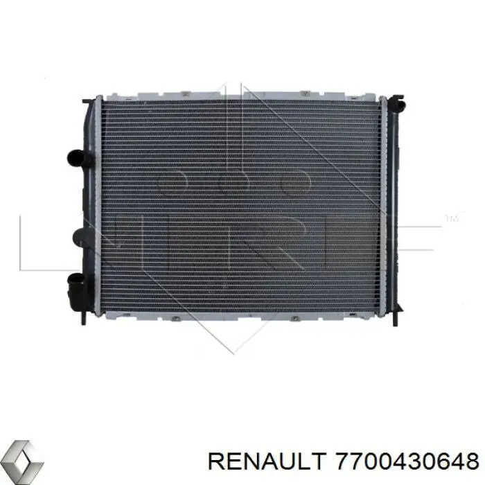 7700430648 Renault (RVI) радиатор