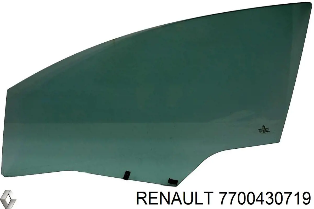 Купить 7700430719 Renault (RVI) Стекло двери задней левой