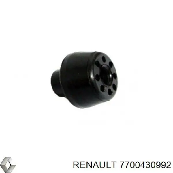 Подушка радіатора кондиціонера, нижня 7700430992 Renault (RVI)