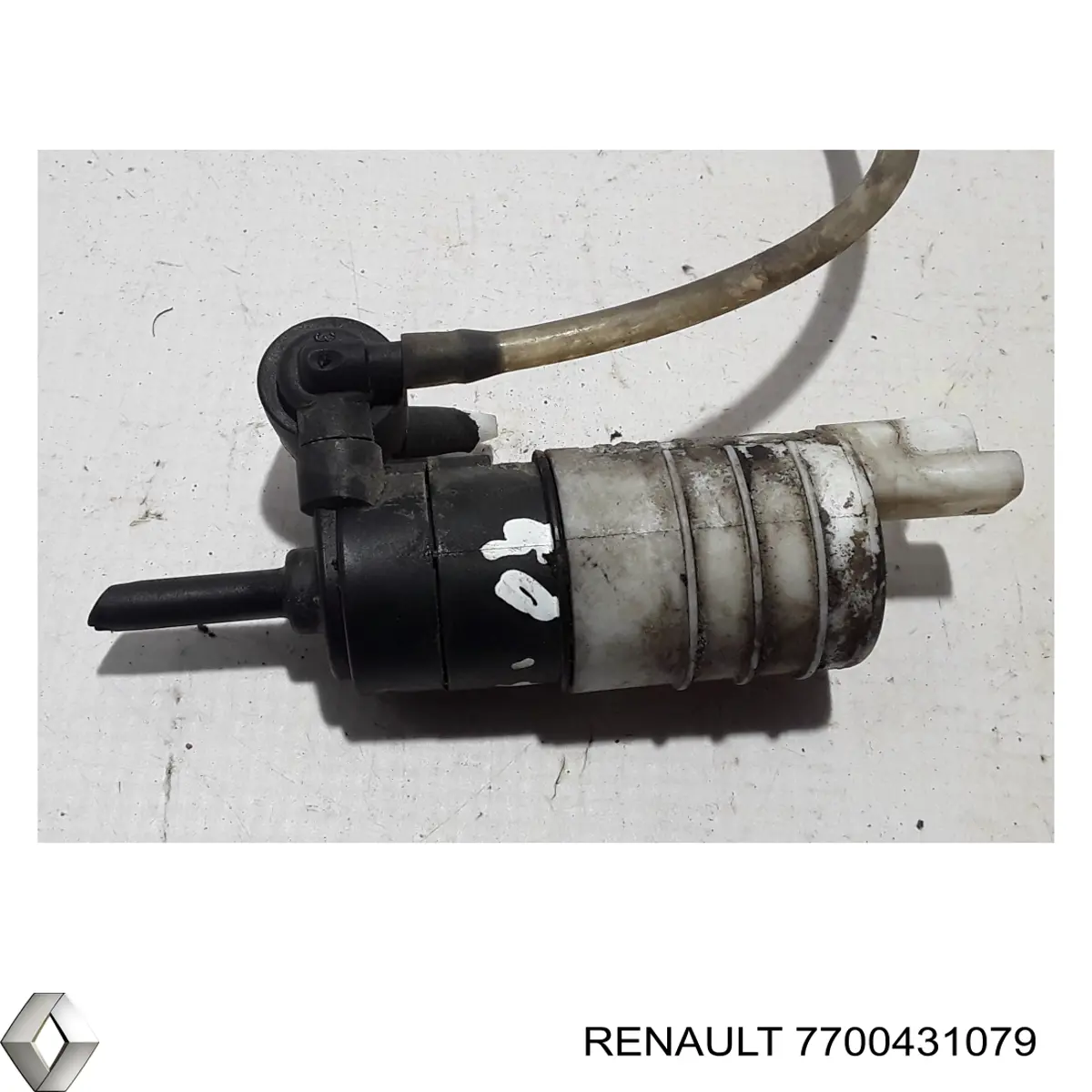 7700431079 Renault (RVI) bomba de motor de fluido para lavador de vidro dianteiro/traseiro