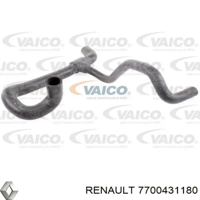 7700431180 Renault (RVI) mangueira (cano derivado inferior do radiador de esfriamento)