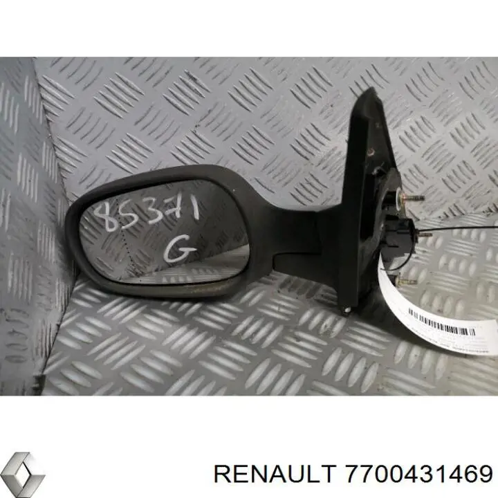 Зеркало заднего вида, левое Renault (RVI) 7700431469 цена, от 38.69 USD