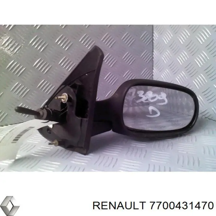 Наружное зеркало правое Renault (RVI) 7700431470 цена, от 38.72 USD