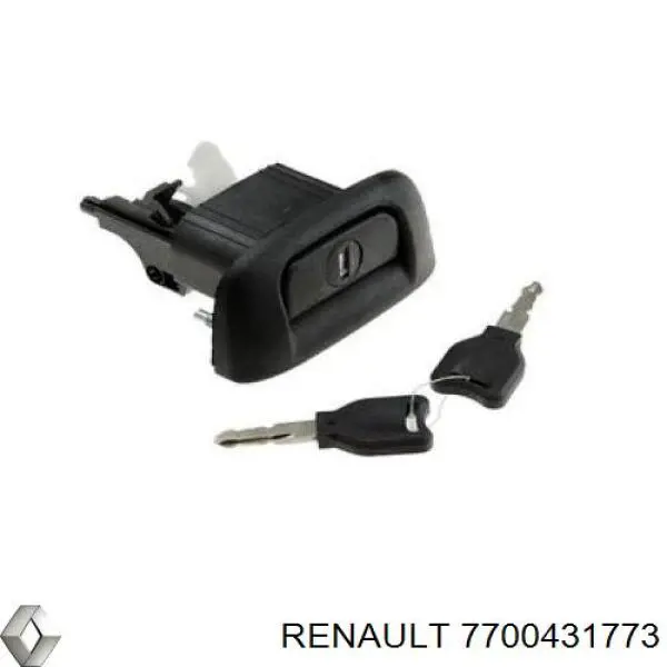 Купить 7700431773 Renault (RVI) Личинка замка багажника