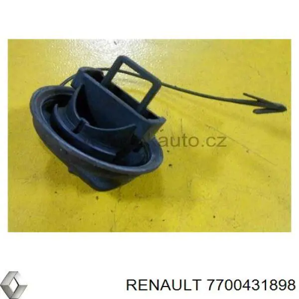 7700431898 Renault (RVI) tampa (tampão do tanque de combustível)