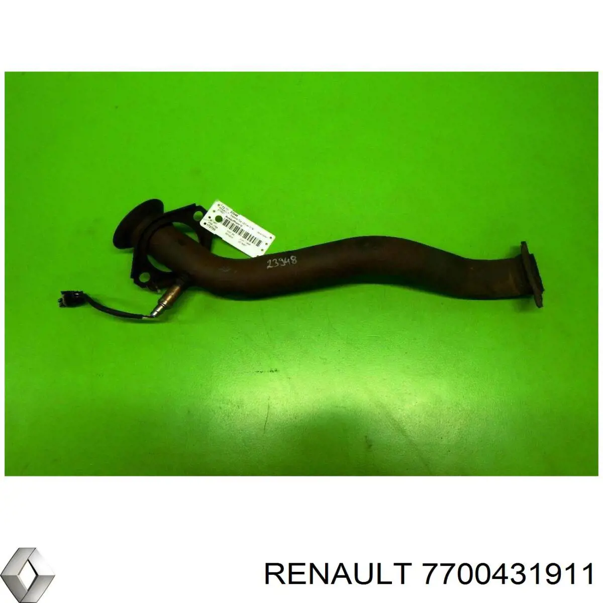 Труба приемная (штаны) глушителя передняя на Renault Laguna I 