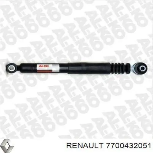 7700432051 Renault (RVI) амортизатор задний