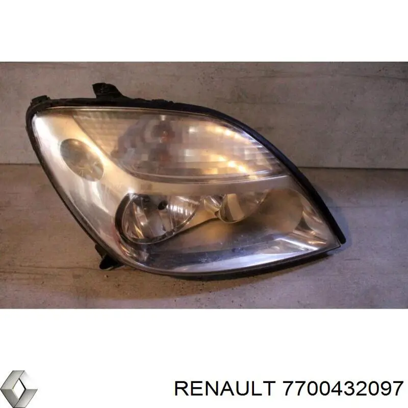 Правая блок фара Renault (RVI) 7700432097 цена, от 69.68 USD