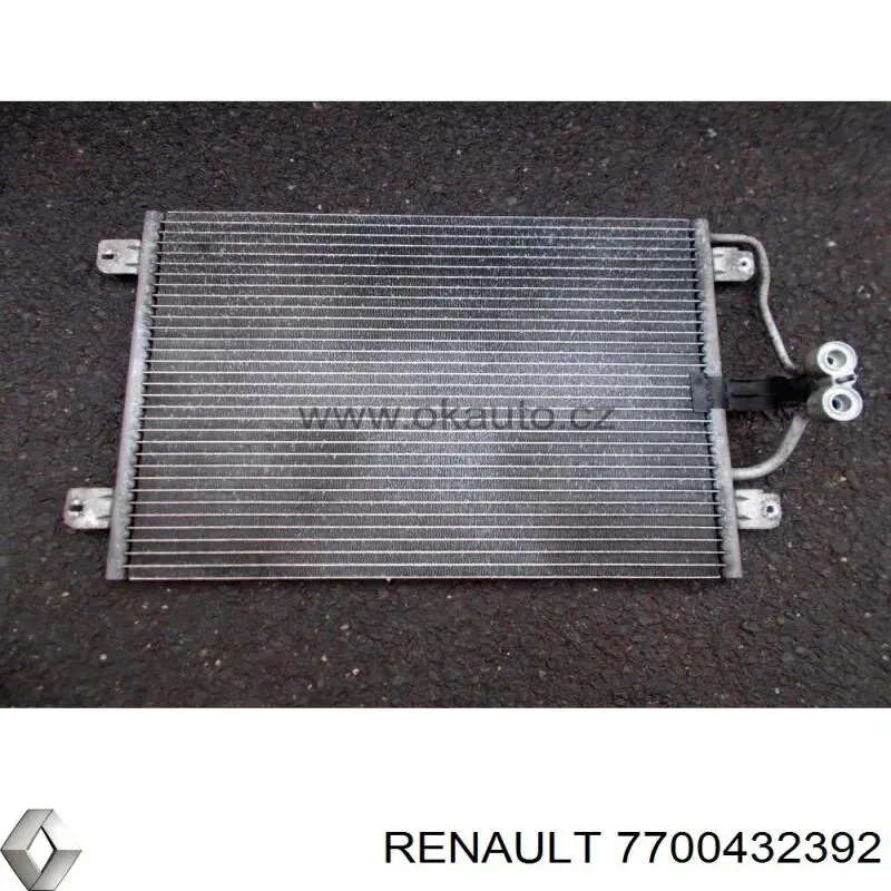Конденсатор кондиционера Renault (RVI) 7700432392 цена, от 66.94 USD