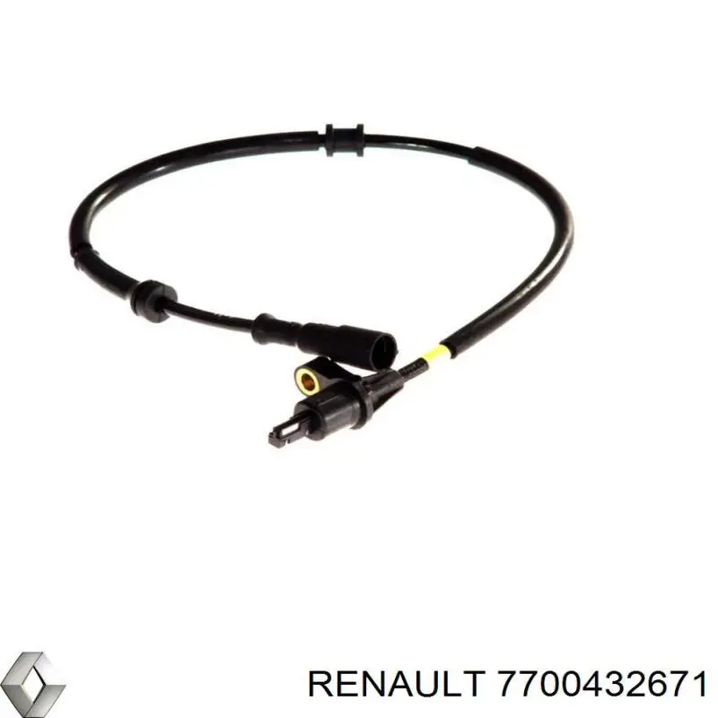 Датчик АБС (ABS) задний правый 7700432671 Renault (RVI)