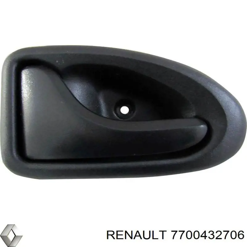7700432706 Renault (RVI) maçaneta interna direita da porta dianteira