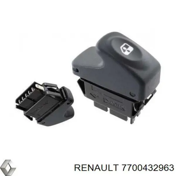 7700432963 Renault (RVI) Кнопка блокировки замка двери