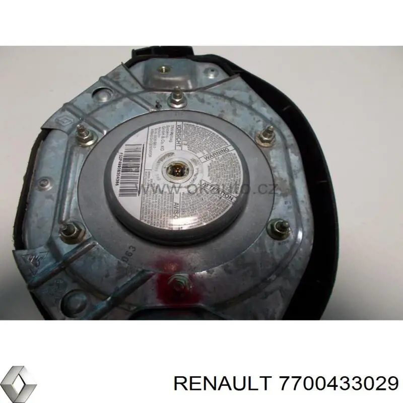 Airbag в мультируль Renault (RVI) 7700433029 цена, от 25.34 USD