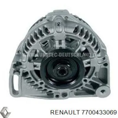 Автомобильный генератор Renault (RVI) 7700433069 цена, от 64.20 USD