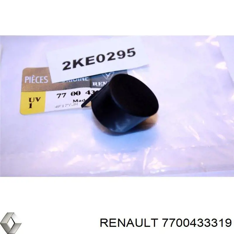Tampão da porca de fixação do braço de limpador de pára-brisa traseiro para Renault Megane (KM0)