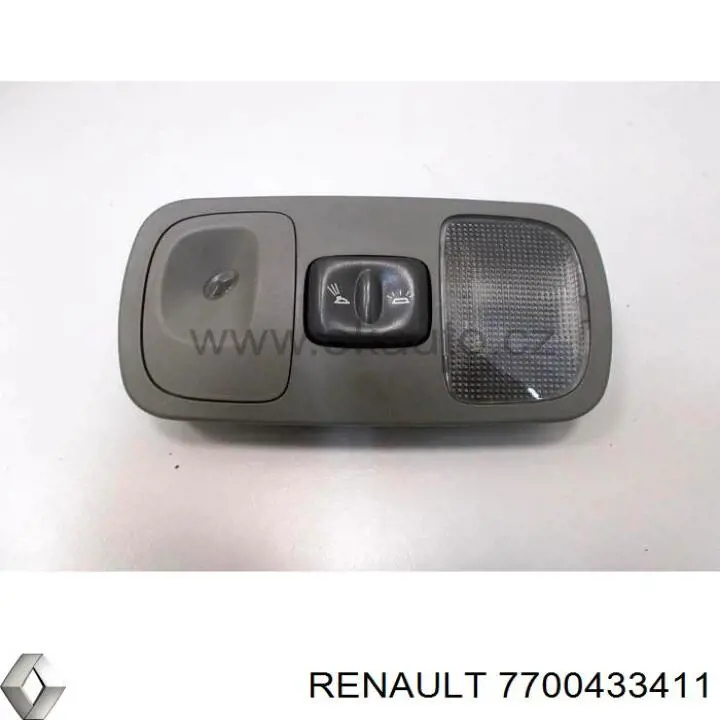 Quebra-luz de iluminação de salão (de cabina) para Renault Scenic (JA0)