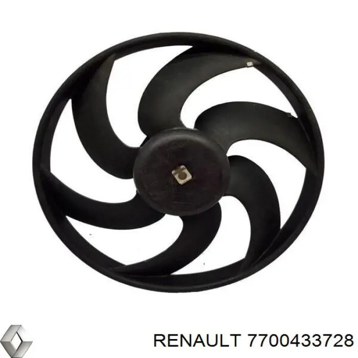 7700433728 Renault (RVI) Рамка вентилятора