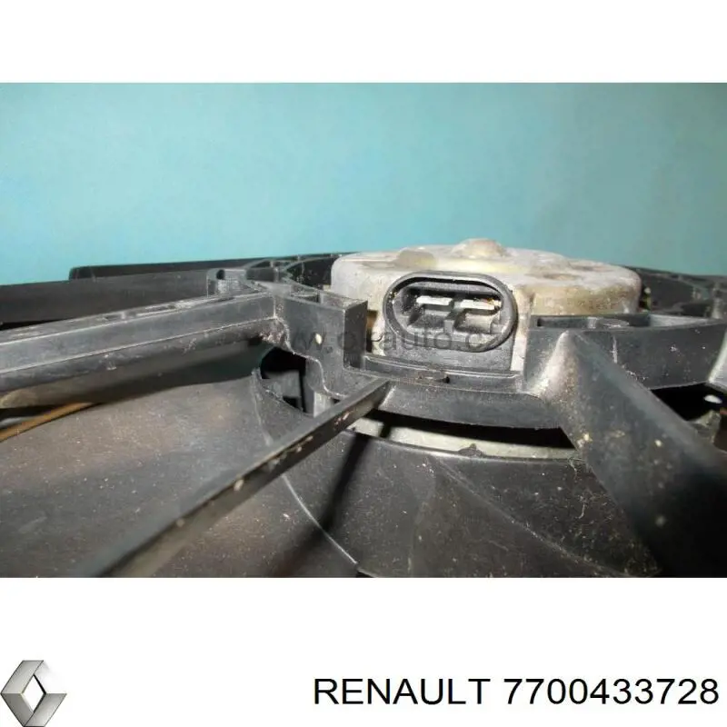 7700433728 Renault (RVI) Рамка вентилятора