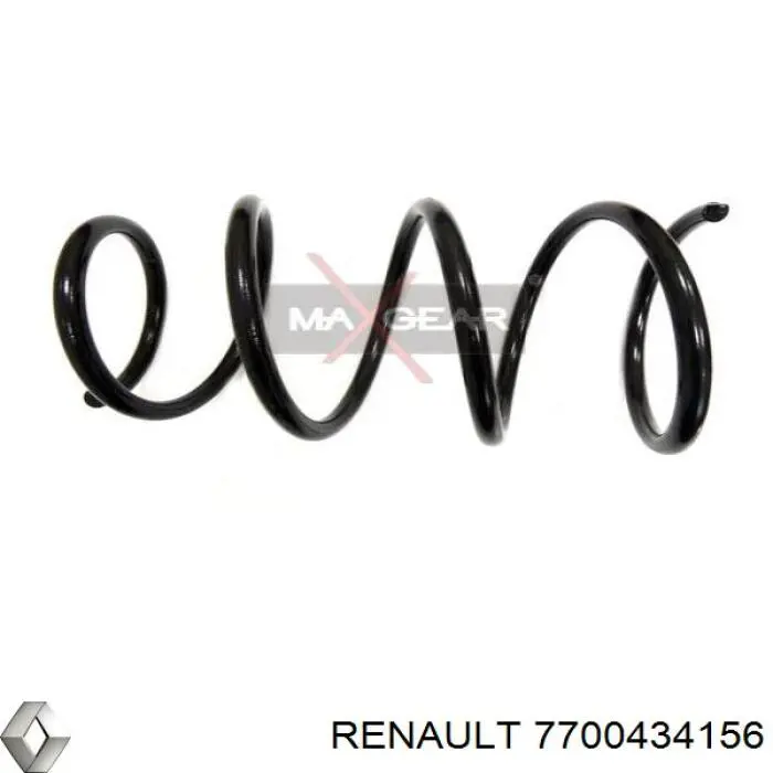 7700434156 Renault (RVI) пружина передняя