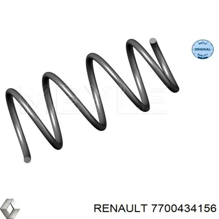 Купить 7700434156 Renault (RVI) Винтовая пружина подвеска