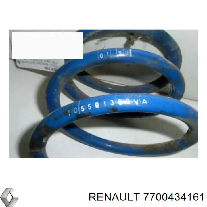 Передняя пружина 7700434161 Renault (RVI)