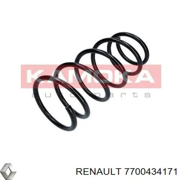 Пружина амортизатора передняя Renault (RVI) 7700434171 цена, от 19.00 USD