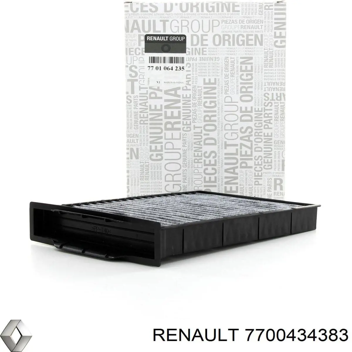 Радиатор кондиционера 7700434383 Renault (RVI)