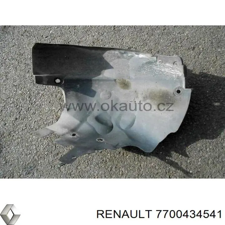 7700434541 Renault (RVI) Подкрылок крыла переднего левый задний