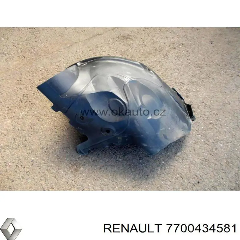 7700434581 Renault (RVI) подкрылок крыла переднего правый задний