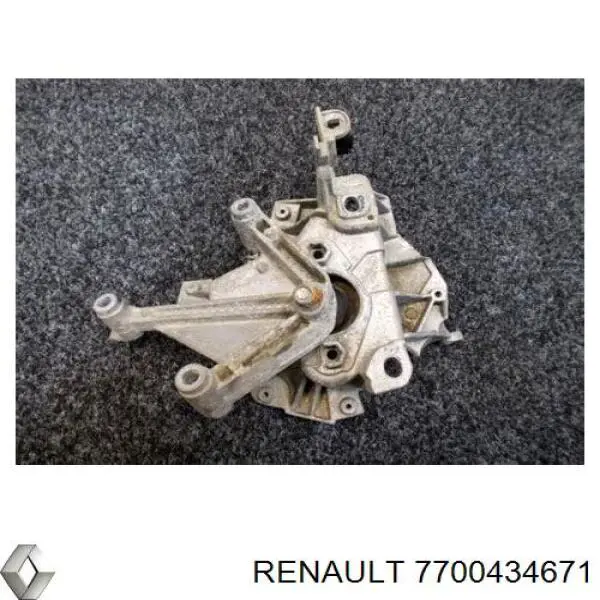 Кронштейн подушки (опоры) двигателя левой 7700434671 Renault (RVI)