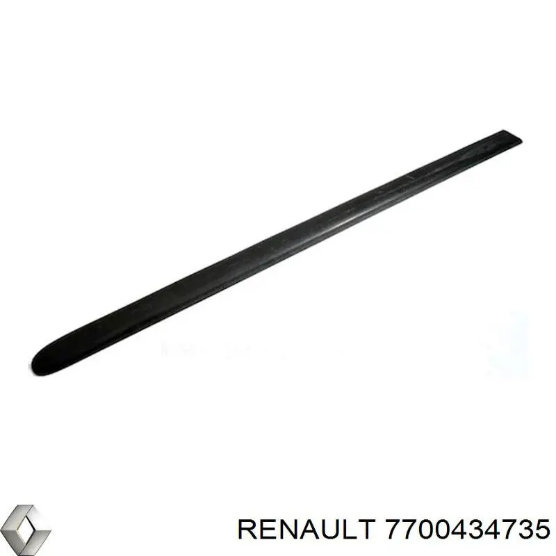 Молдинг двери задней левой Renault (RVI) 7700434735 цена, от 7.58 USD