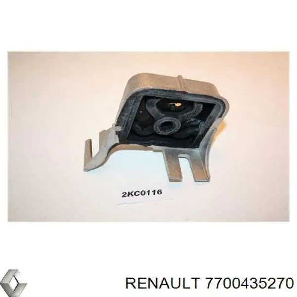 7700435270 Renault (RVI) coxim de fixação do silenciador