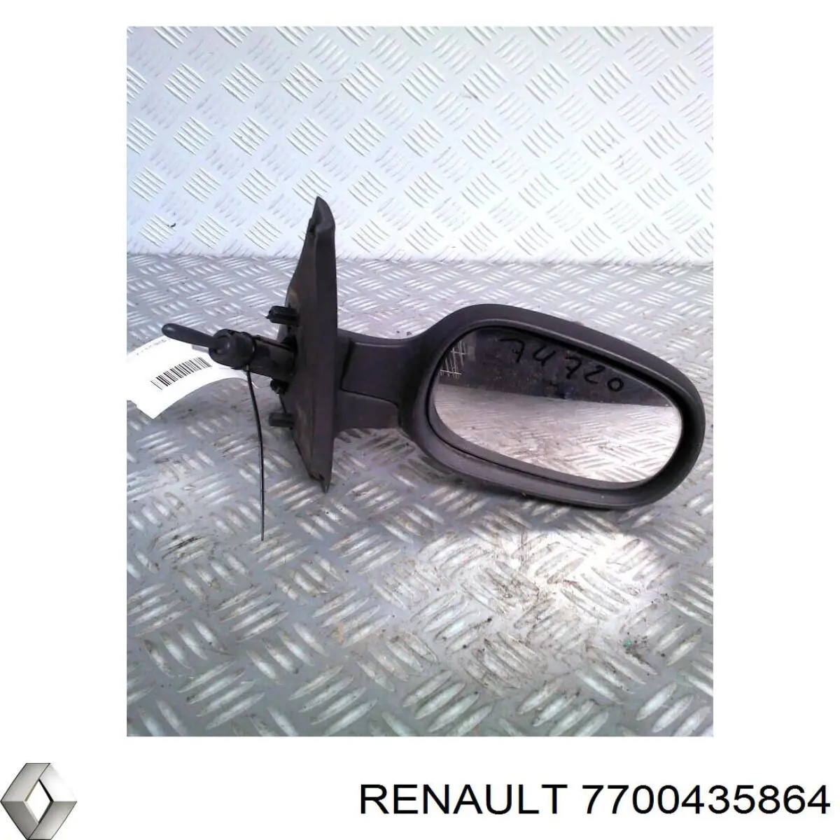 Наружное зеркало правое Renault (RVI) 7700435864 цена, от 31.09 USD