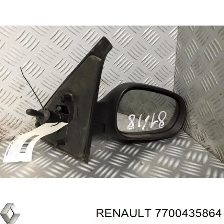 Купить 7700435864 Renault (RVI) Боковое зеркало заднего вида правое