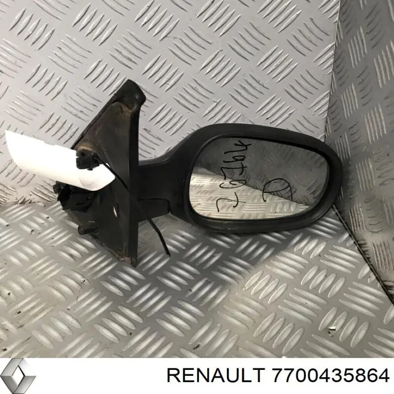 Купить 7700435864 Renault (RVI) Боковое зеркало заднего вида правое