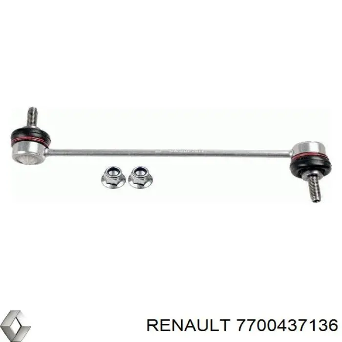 Тяга переднего стабилизатора Renault (RVI) 7700437136 цена, от 10.22 USD