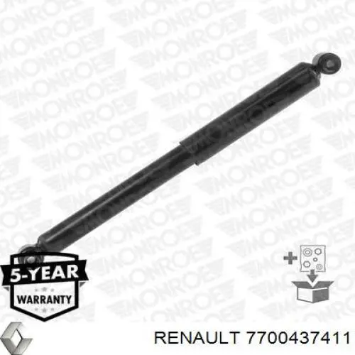 Стойка амортизатора задняя Renault (RVI) 7700437411 цена, от 76.25 USD