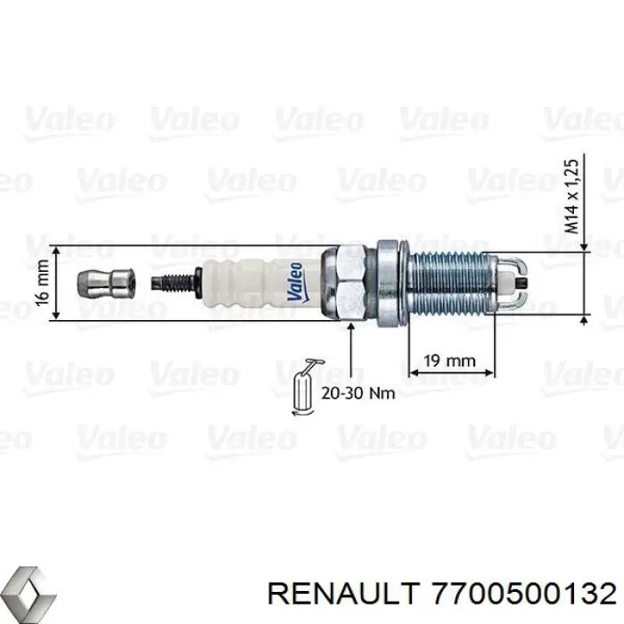 7700500132 Renault (RVI)