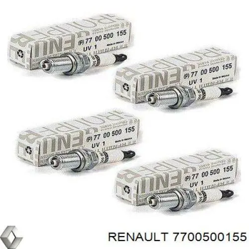 Купить 7700500155 Renault (RVI) Свечи автомобильные